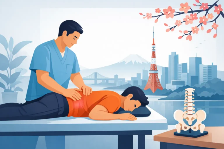 Lower Back Pain Osteopath Care in Tokyo